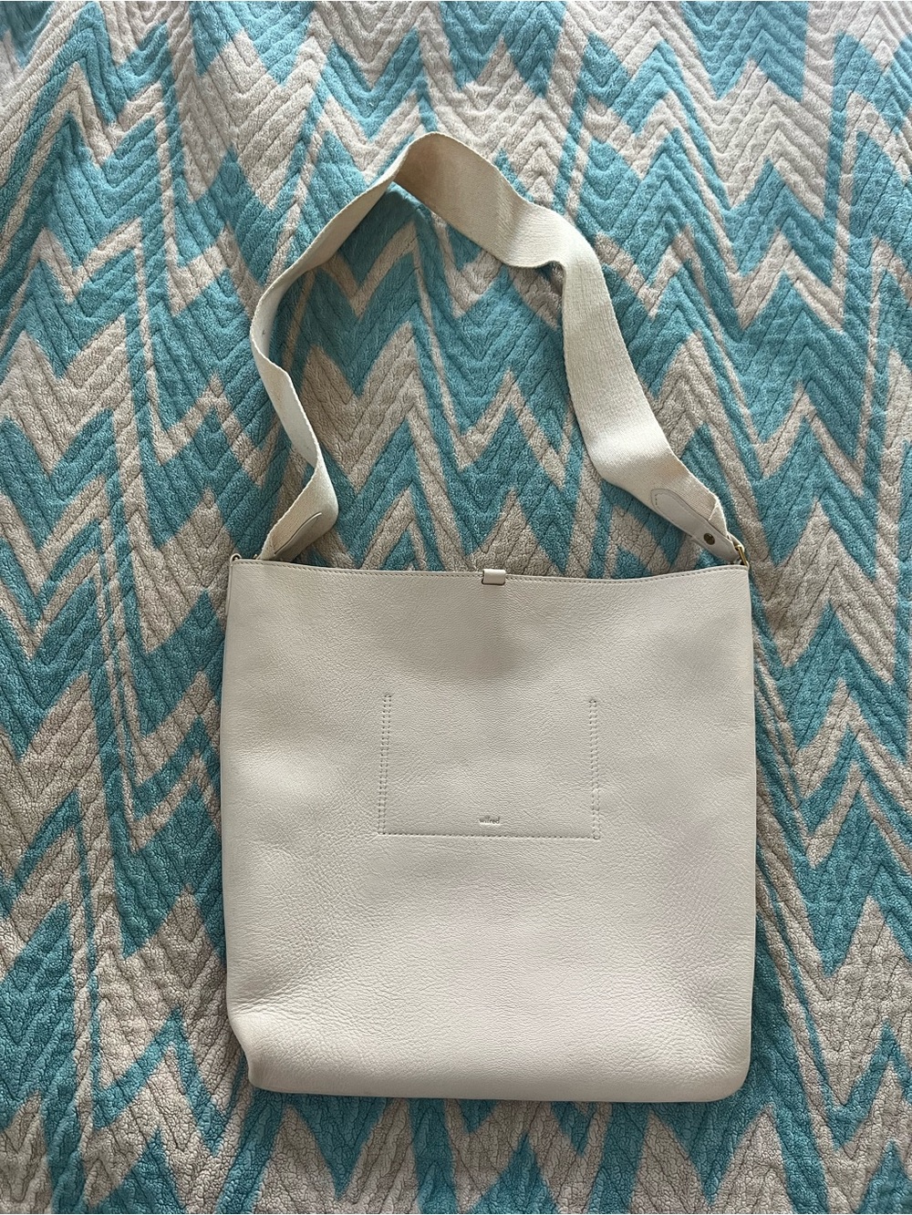 Wilfred Blush Leather Crossbody Bag